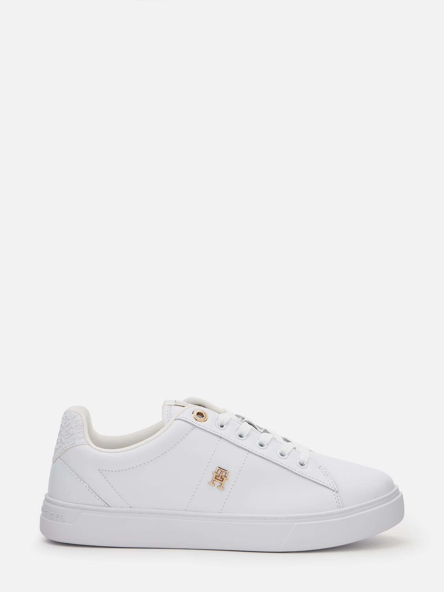 

Кеды женские Tommy Hilfiger Monogram FW0FW07999 белые 41 EU, Белый, Monogram