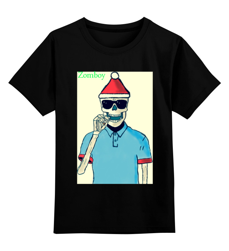 

Детская футболка Printio Zomboy цв.черный р.116, 0000000729573