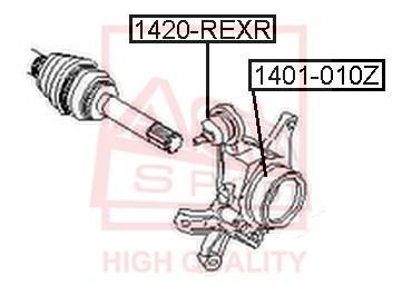 

Опора шаровая ASVA 1420rexr