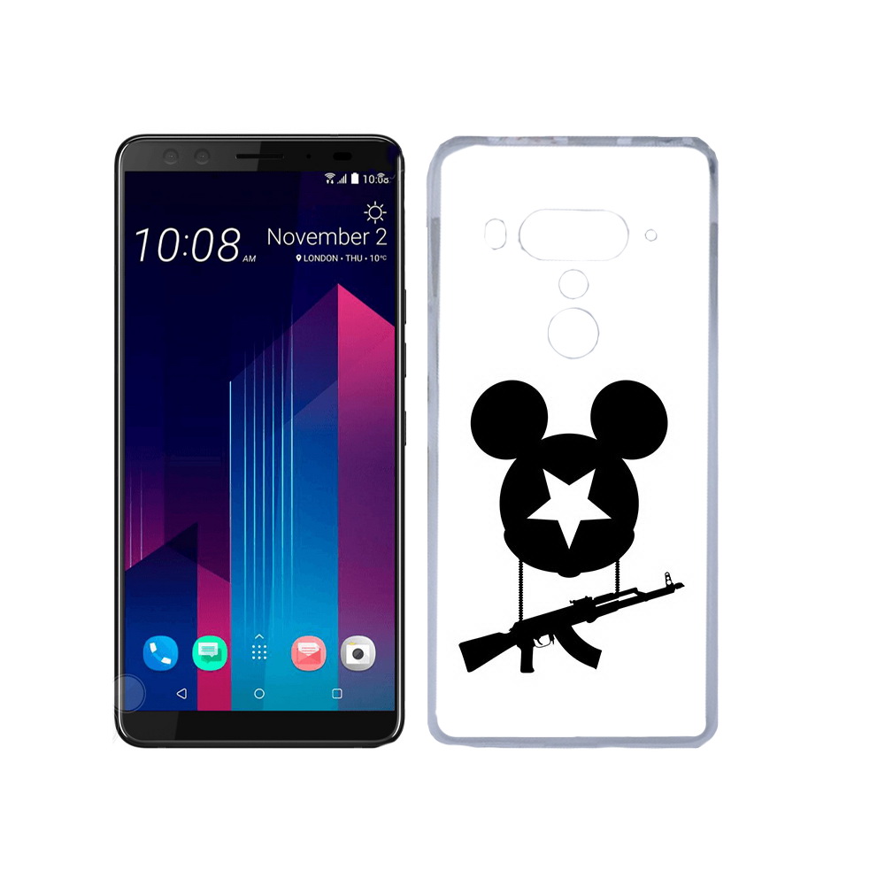 

Чехол MyPads Tocco для HTC U12+ АК Микки, Прозрачный, Tocco