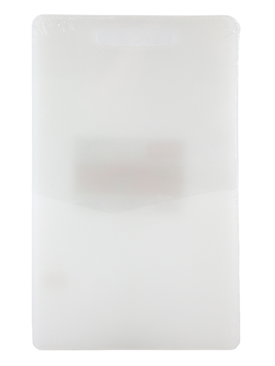 фото Доска разделочная proff белая пластиковая 265х425 мм 1 шт