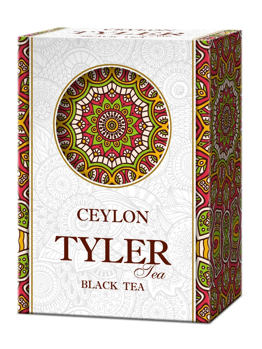 

Чай черный Tyler Tea Ceylon, среднелистовой, без добавок, 90 г