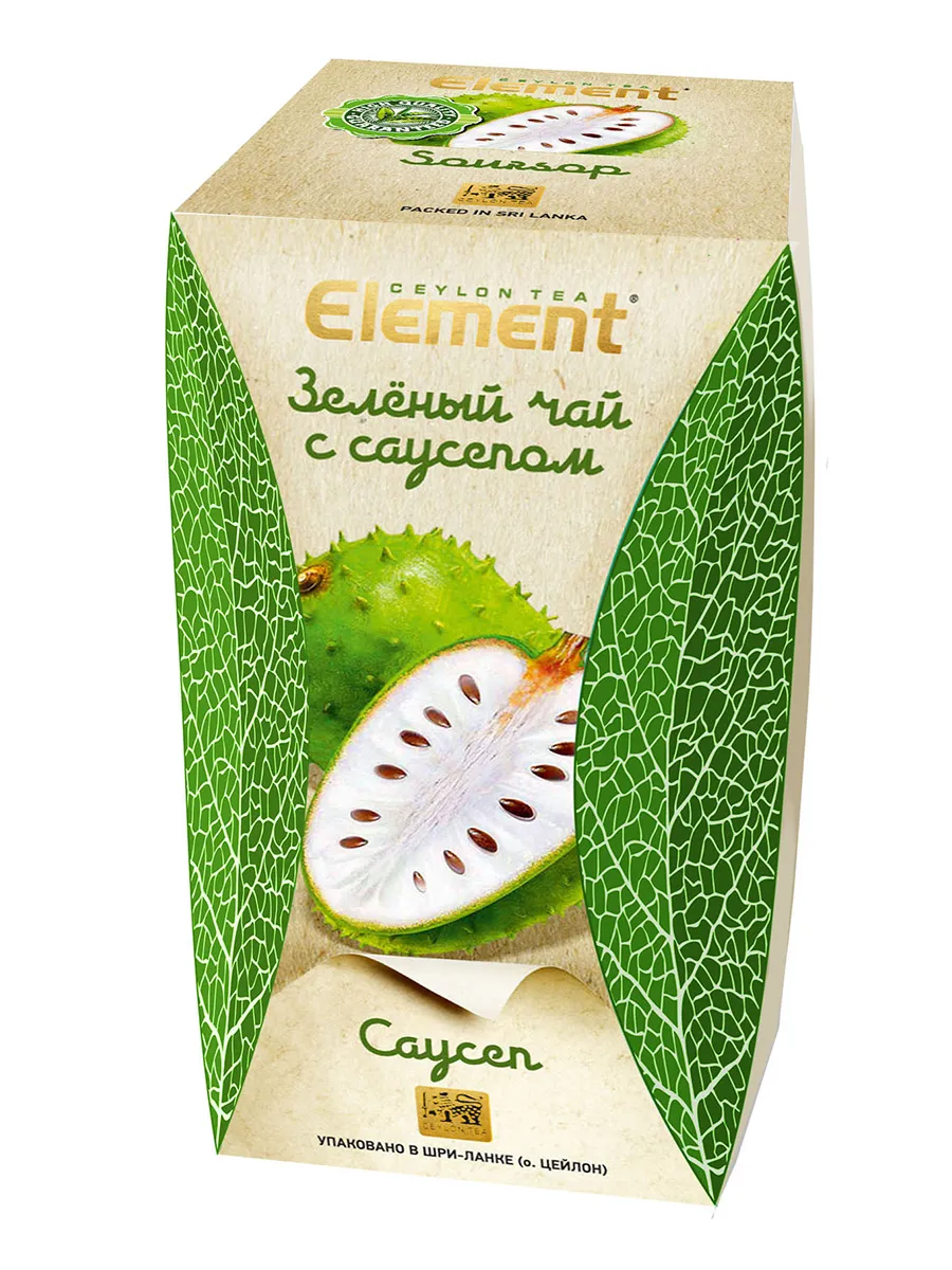 

Чай зеленый Element "Саусеп", среднелистовой, с добавками, 100 г