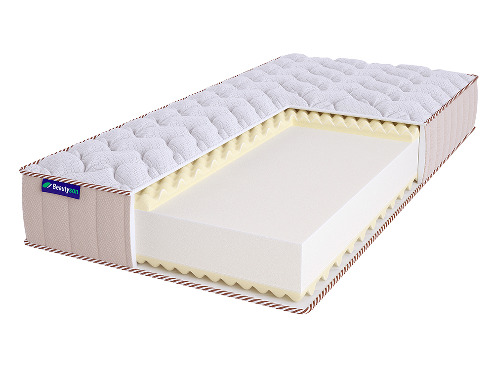 

Матрас BeautySon FOAM 10 Massage Double LUX 110х195, Белый, FOAM 10 Massage Double LUх