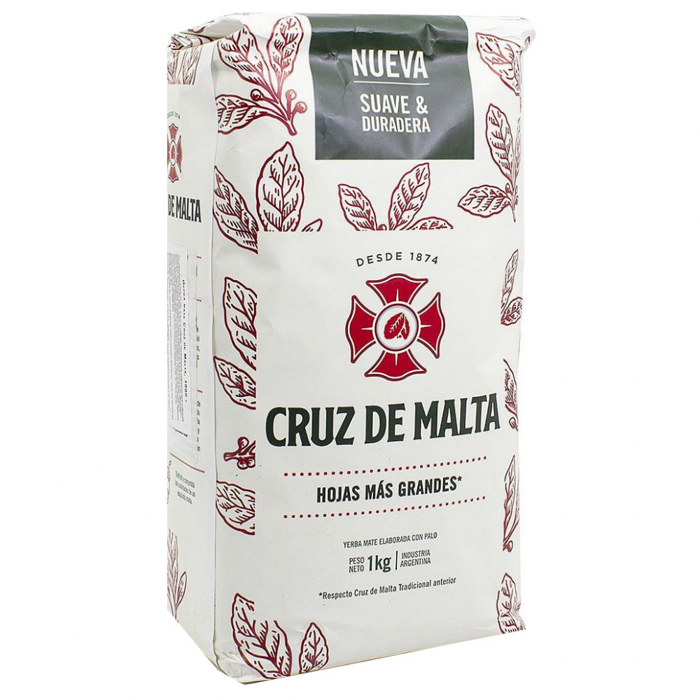

Чай мате Nueva "Cruz de Malta", листовой, 1000 г