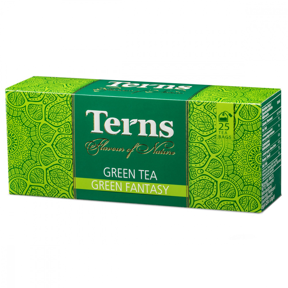 

Чай зеленый Terns Green Fantasy, 25 пакетиков