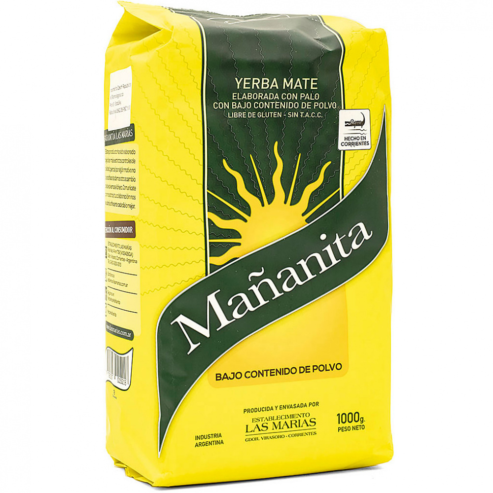 

Чай мате Mananita "Taragui dust", 1000 г