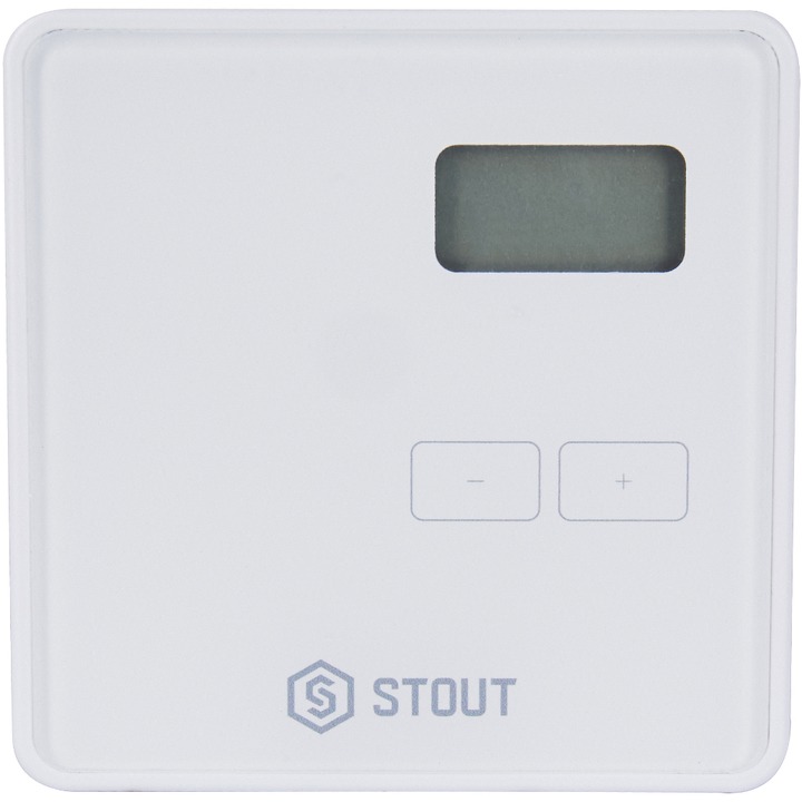 

Проводной комнатный двухпозиционный регулятор Stout ST-294v1, белый
