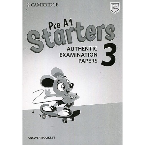 

Starters 3. Pre A1. Answer Booklet