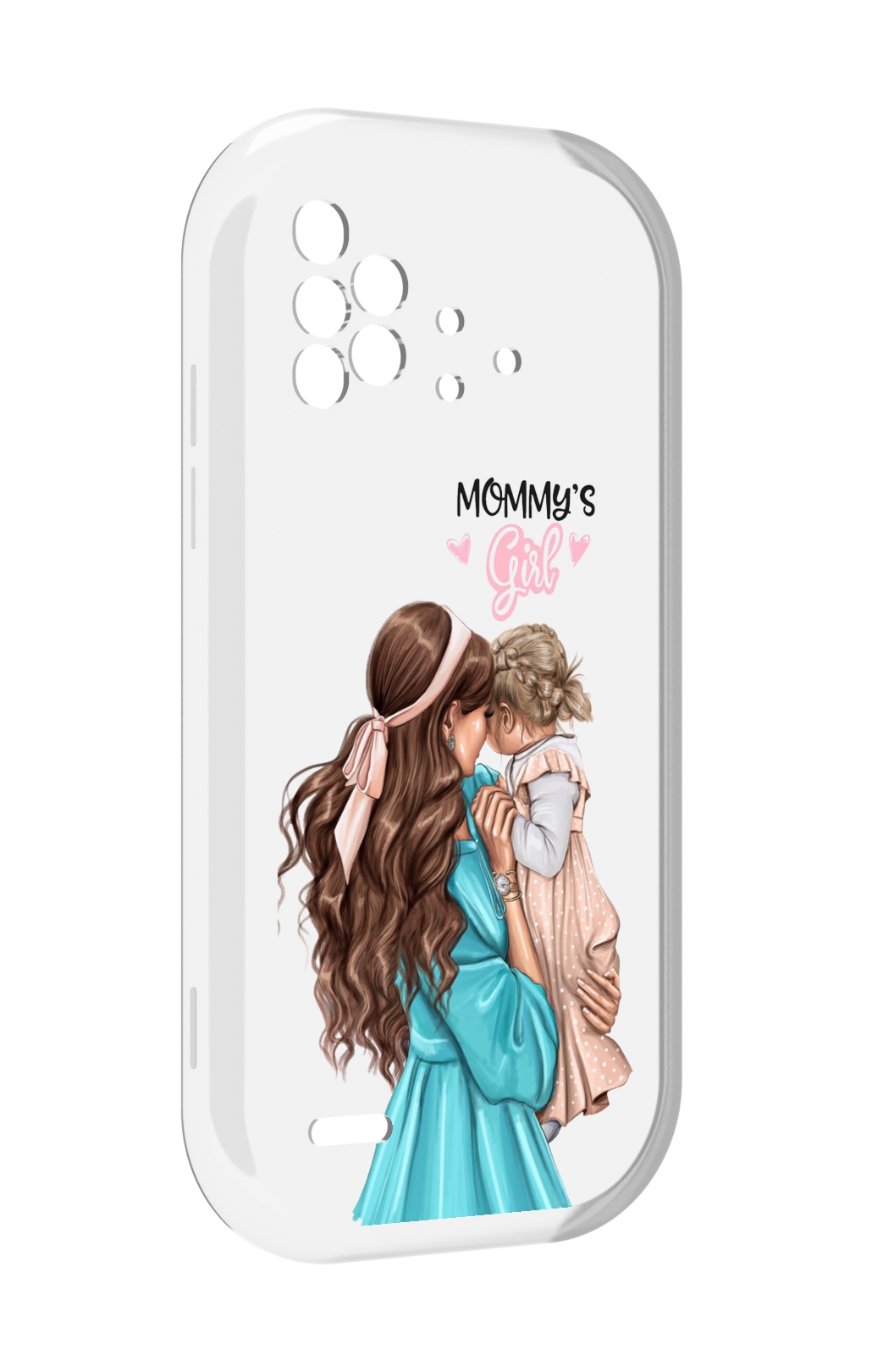 

Чехол MyPads Мама-девочки женский для UMIDIGI Bison X10 / X10 Pro, Прозрачный, Tocco
