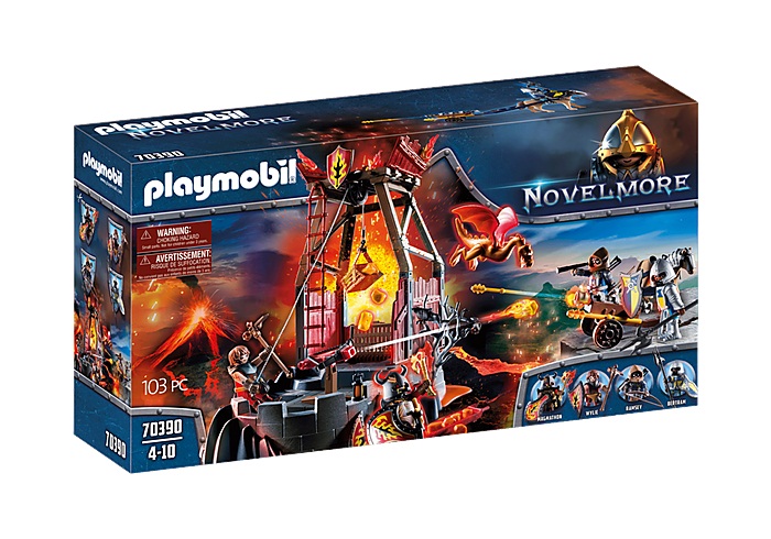 

Конструктор Playmobil Лавовая шахта 70390, Рыцари