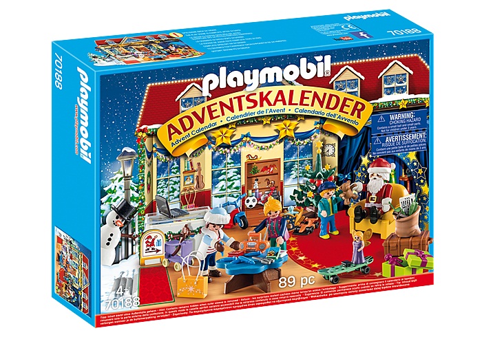 

Конструктор Playmobil Календарь: Рождественский магазин игрушек 70188, Рождество