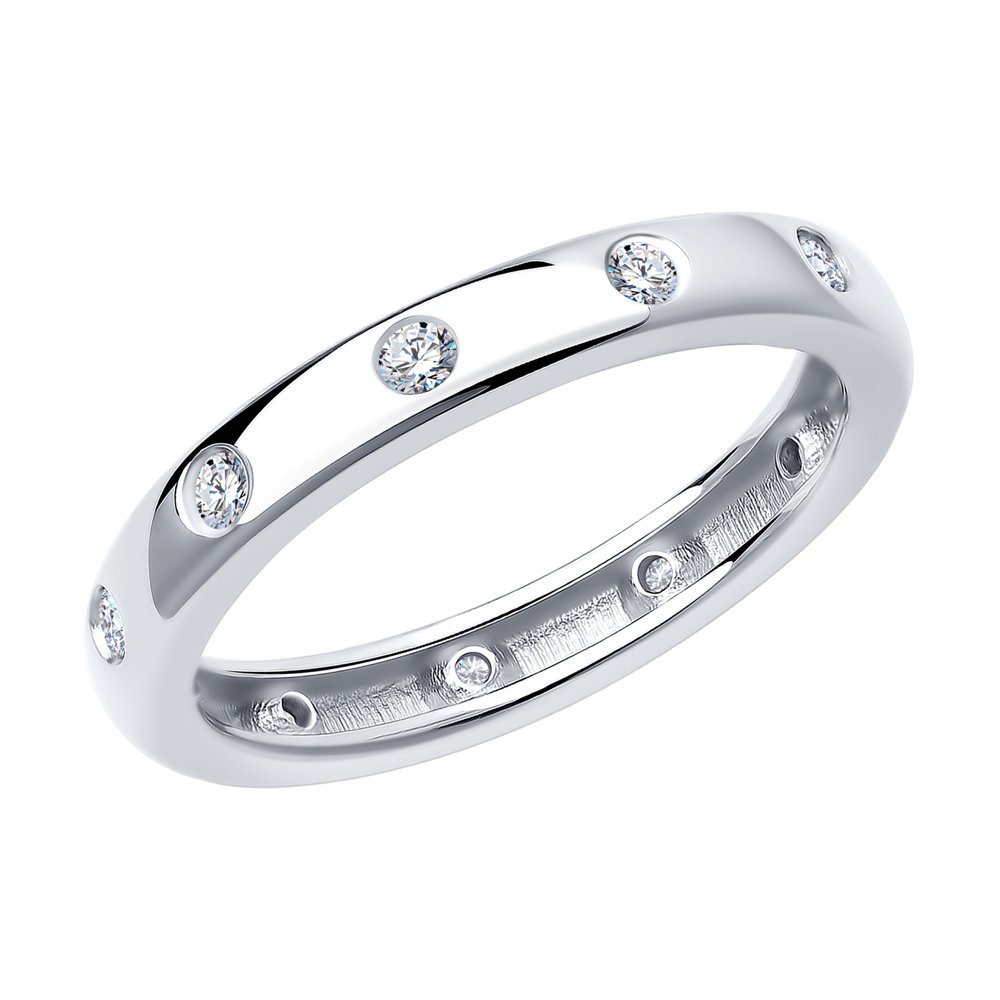 

Кольцо из серебра р. 20 SOKOLOV 94012490, фианит, 94012490