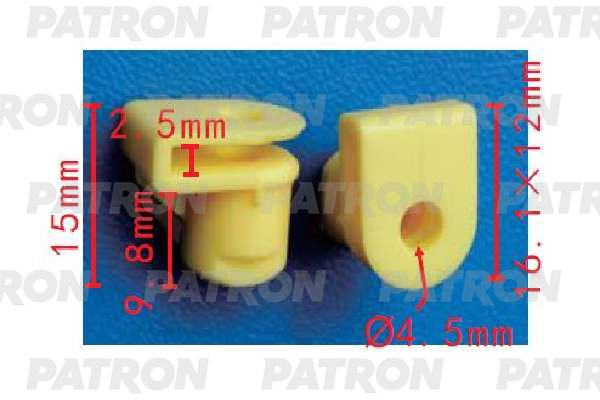 

PATRON 'P371512 Вставка под винт 10шт