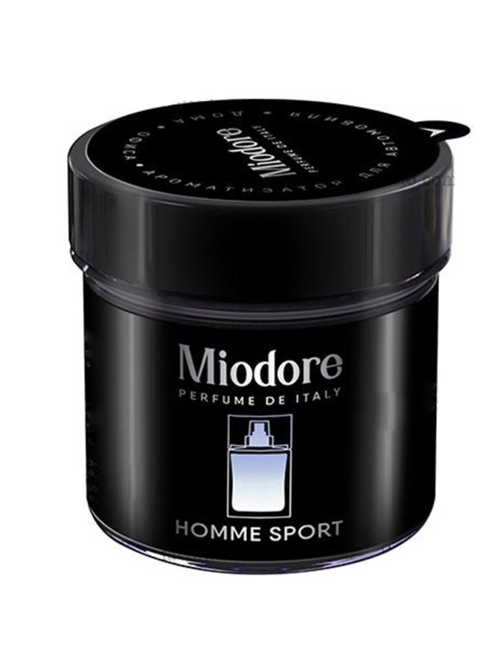 

Гелевый ароматизатор Miodore в авто на приборную панель Homme Sport 100гр