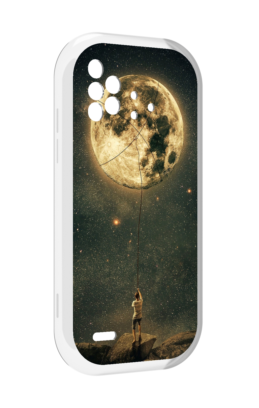 

Чехол MyPads Луна-светит для UMIDIGI Bison X10 / X10 Pro, Прозрачный, Tocco