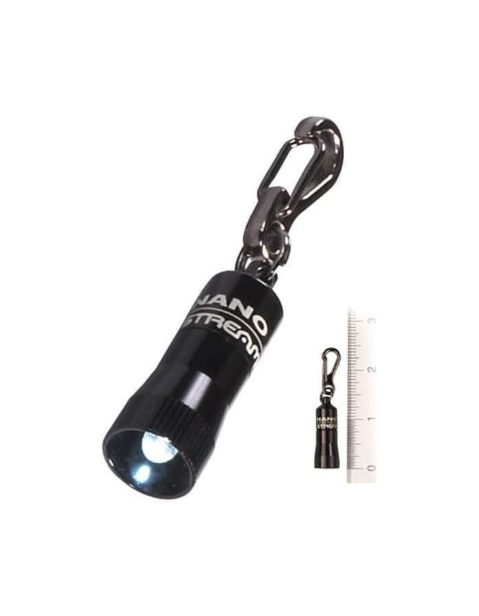 

Фонарь Streamlight (Стримлайт) Nano Light® with White LED. Clam packaged. Black, Черный, Clam packaged