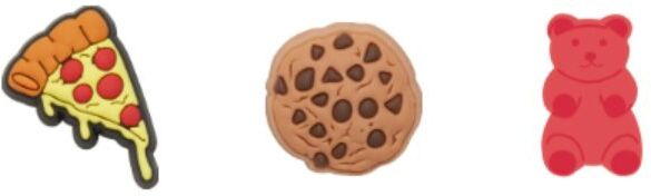 

Джибитс Crocs Junk Foodie 3 Pack 10008698, Junk Foodie 3 Pack