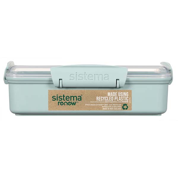 

Контейнер Sistema 581482 G, Зеленый, RENEW с разделителями 975мл Green (581482)