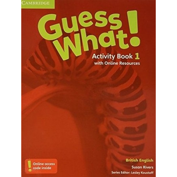 фото Guess what! level 1. activity book with online resources cambridge university press