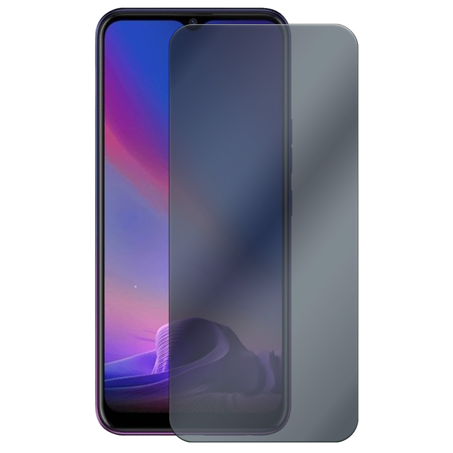 

Стекло защитное гибридное Антишпион Krutoff для Tecno Camon 12