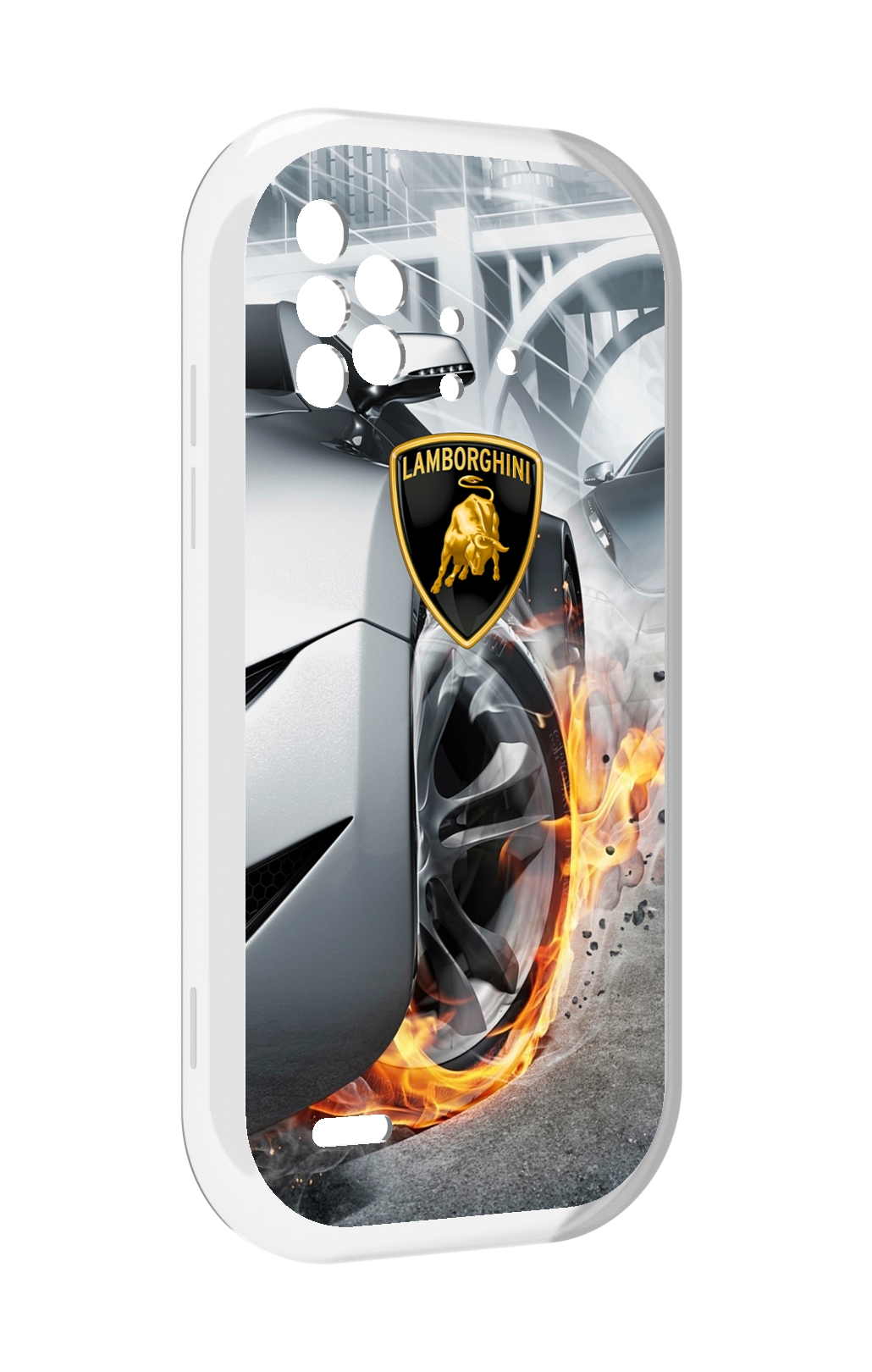 

Чехол MyPads Ламборгини мужской для UMIDIGI Bison X10 / X10 Pro, Прозрачный, Tocco