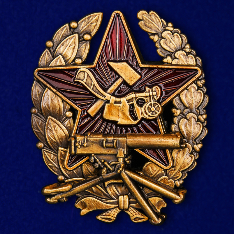 ТМ ВЗ Знак Красного командира пулеметных частей (1918-1922)
