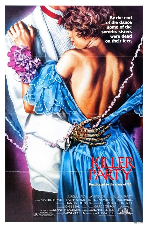 

Постер к фильму "Убойная вечеринка" (Killer Party) 50x70 см