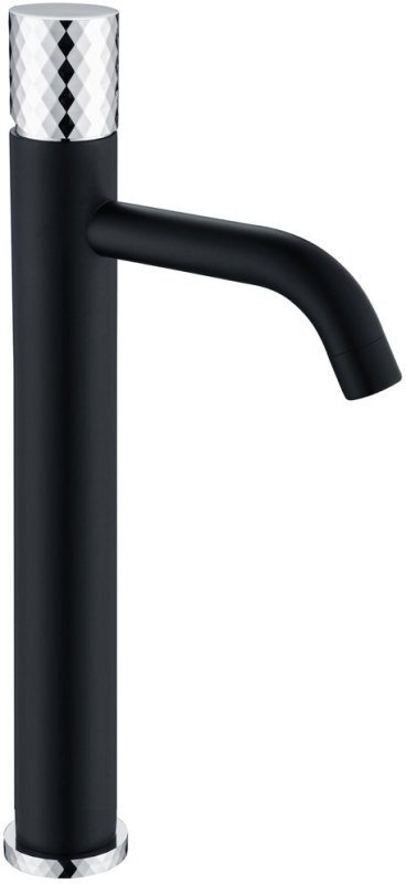 

Смеситель для раковины Boheme Stick 122-BCR black diamond chrome