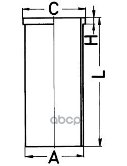 фото Гильза d130 сухая t r6 \daf f95 дв.1160/ws 225/259/282/295/242/268/315 1шт kolbenschmidt