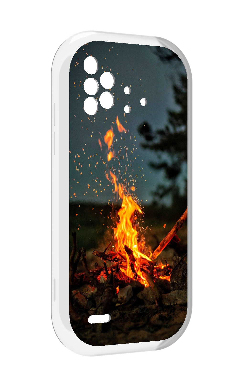 

Чехол MyPads Костер-ночное-небо для UMIDIGI Bison X10 / X10 Pro, Прозрачный, Tocco