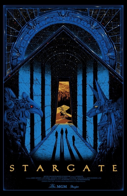 

Постер к фильму "Звездные врата" (Stargate) A3