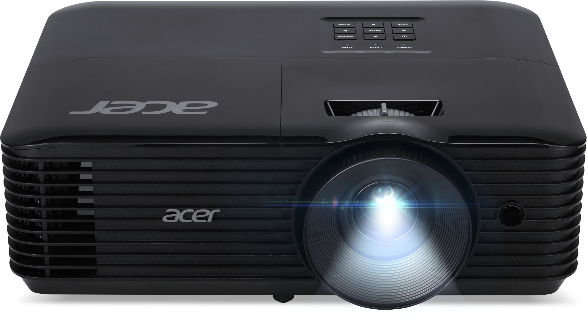 Видеопроектор Acer X1328WHK черный (MR.JVE11.001)