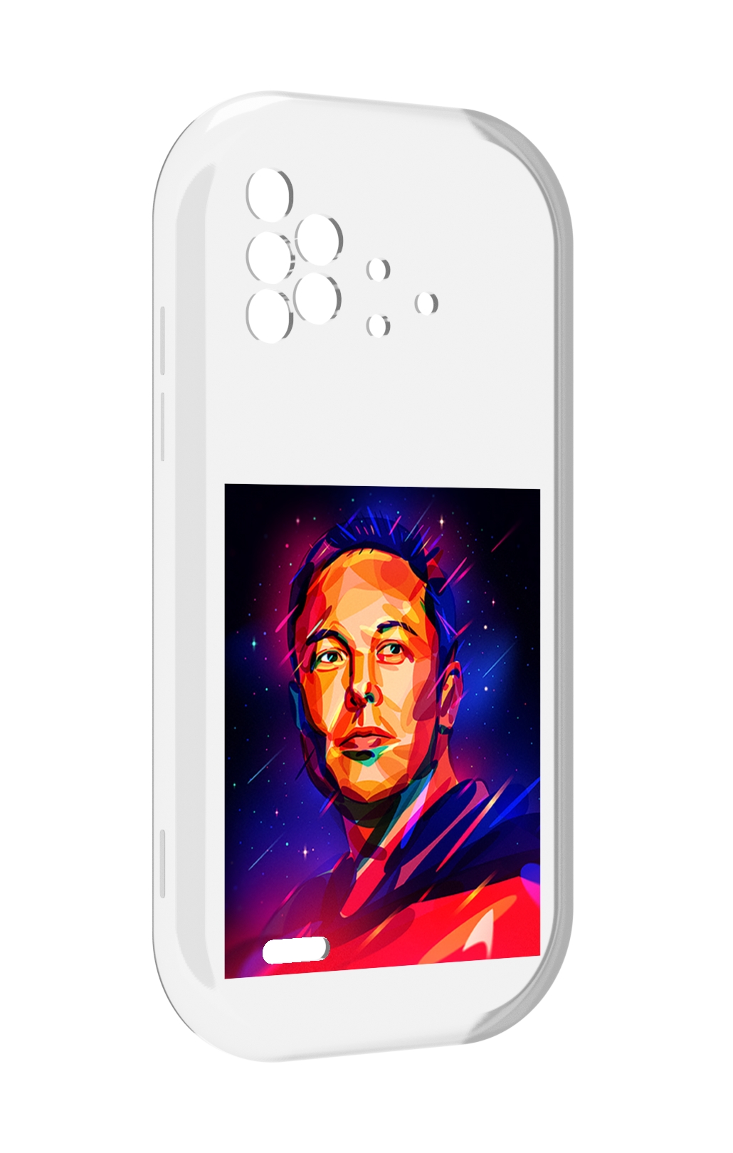 

Чехол MyPads Илон-Маск для UMIDIGI Bison X10 / X10 Pro, Прозрачный, Tocco