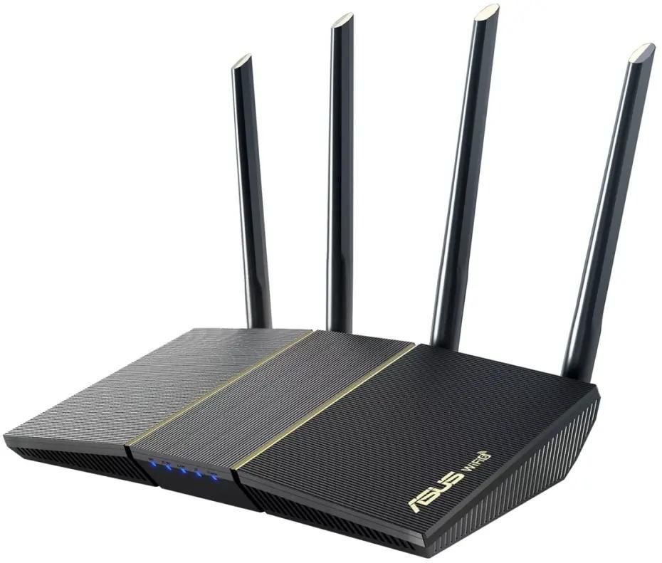 

Wi-Fi роутер ASUS RT-AX57, AX3000, черный