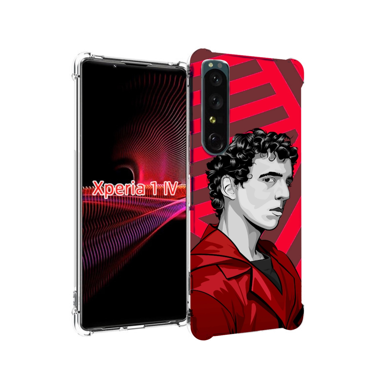 

Чехол накладка MyPads Рио-бумажный-дом для Sony Xperia 1 IV, Прозрачный, Tocco