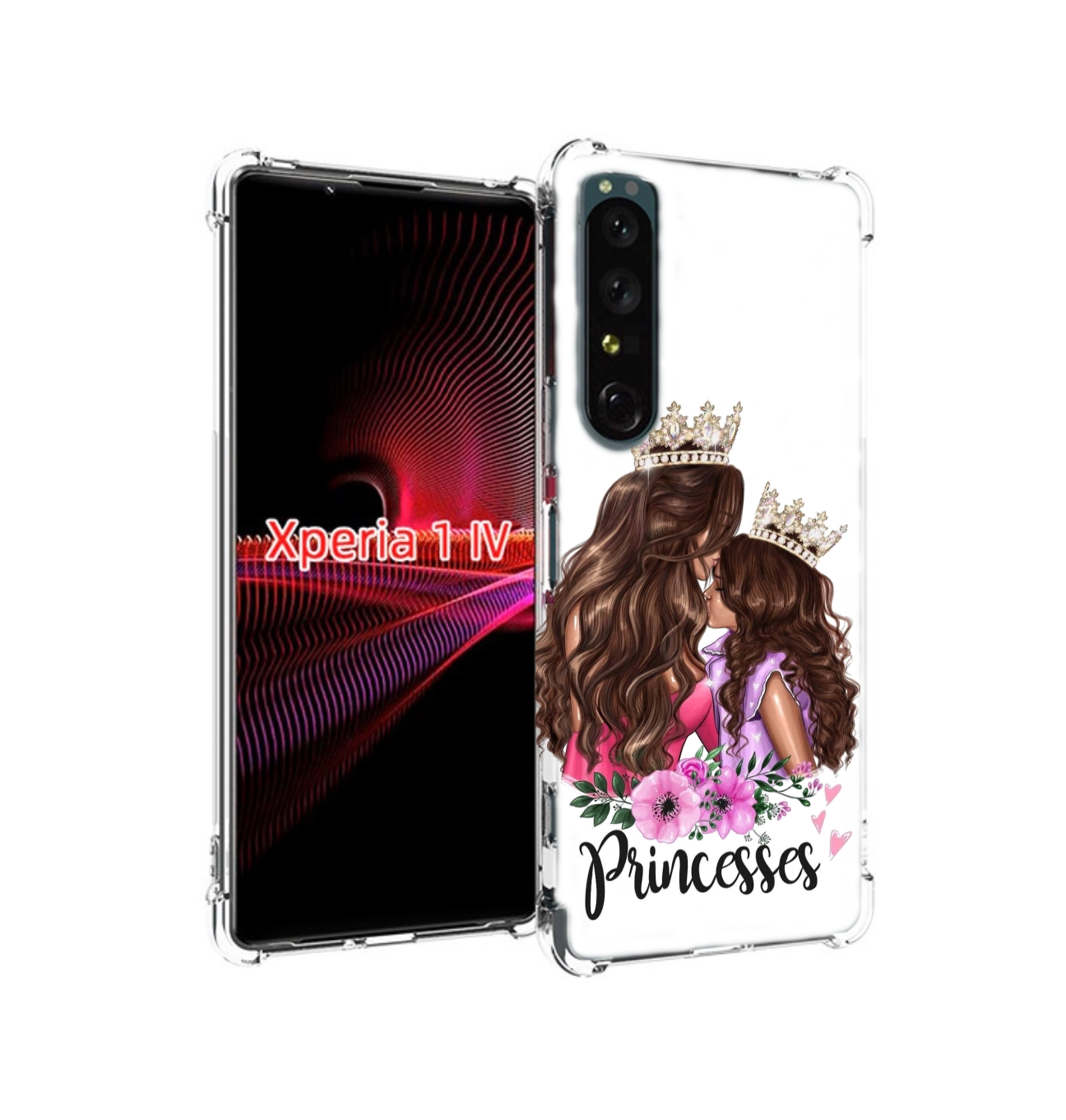 

Чехол накладка MyPads Принцессы женский для Sony Xperia 1 IV, Прозрачный, Tocco