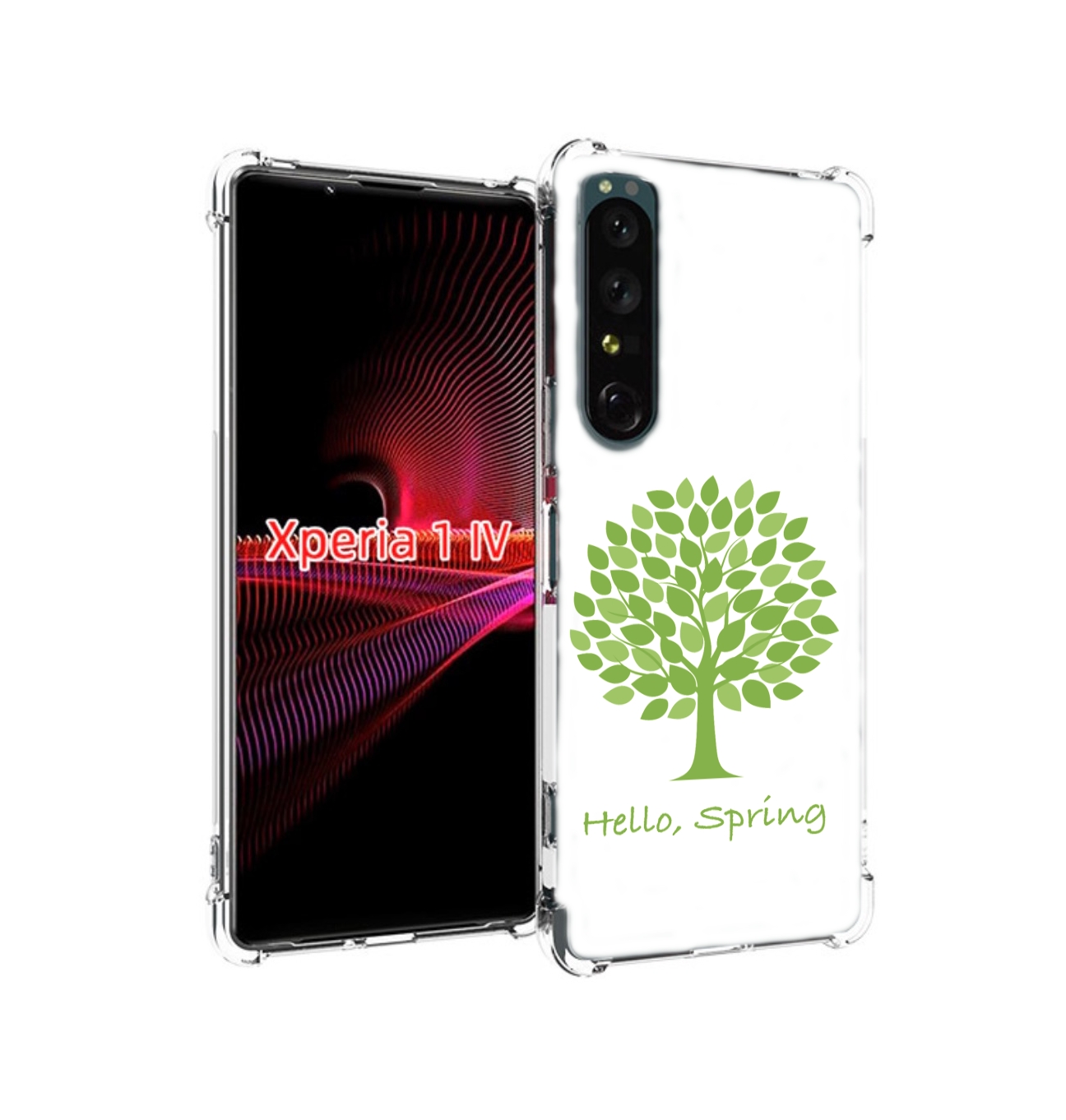 

Чехол накладка MyPads Привет-весна для Sony Xperia 1 IV, Прозрачный, Tocco