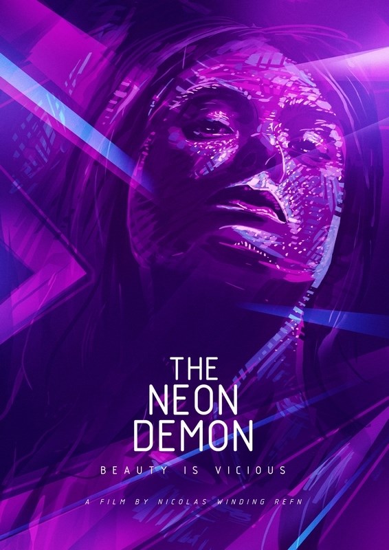 

Постер к фильму "Неоновый демон" (The Neon Demon) A4