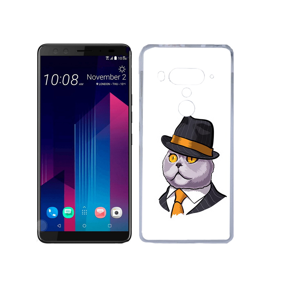 

Чехол MyPads Tocco для HTC U12+ британец, Прозрачный, Tocco
