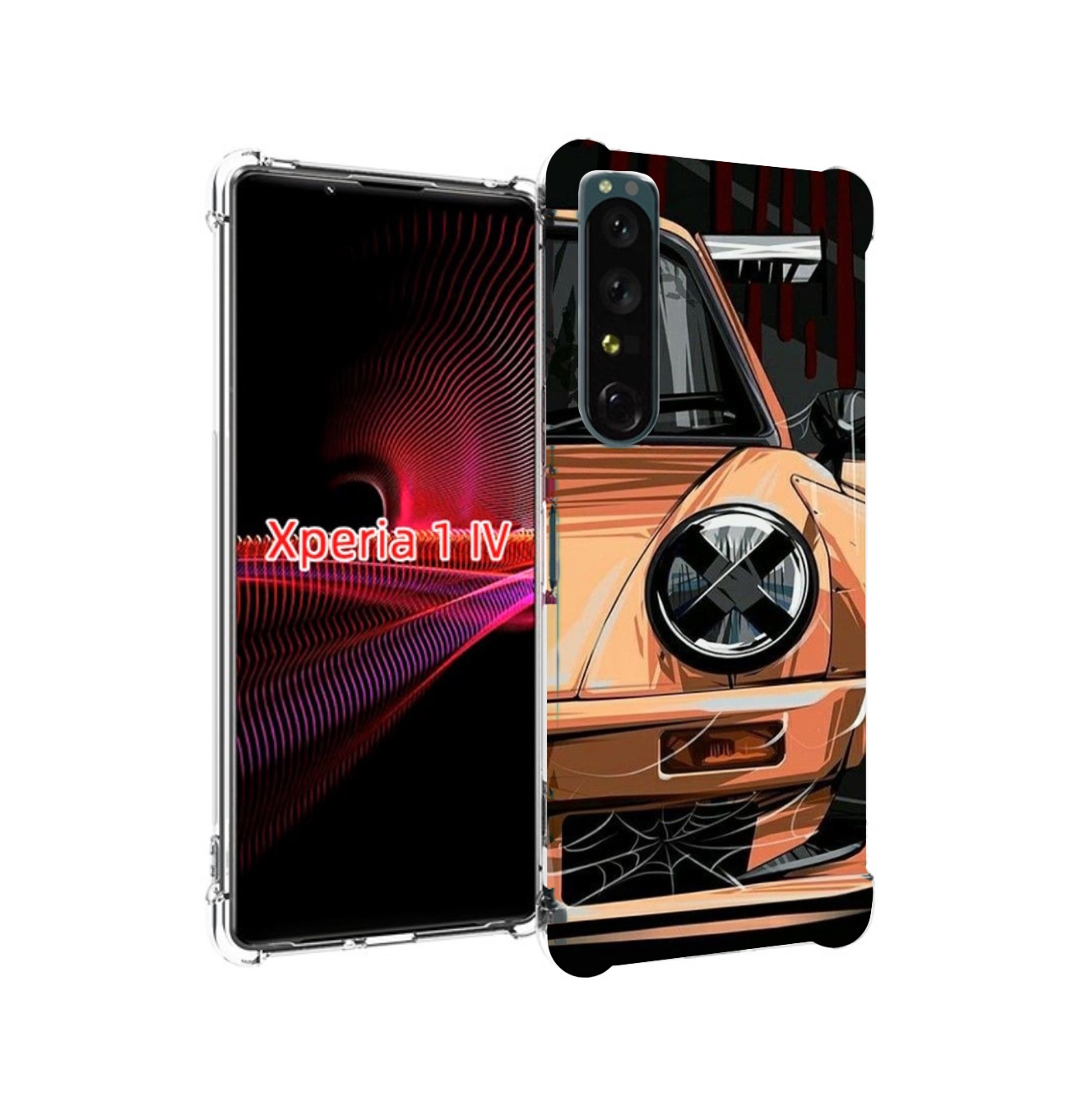 

Чехол накладка MyPads Порш мужской для Sony Xperia 1 IV, Прозрачный, Tocco