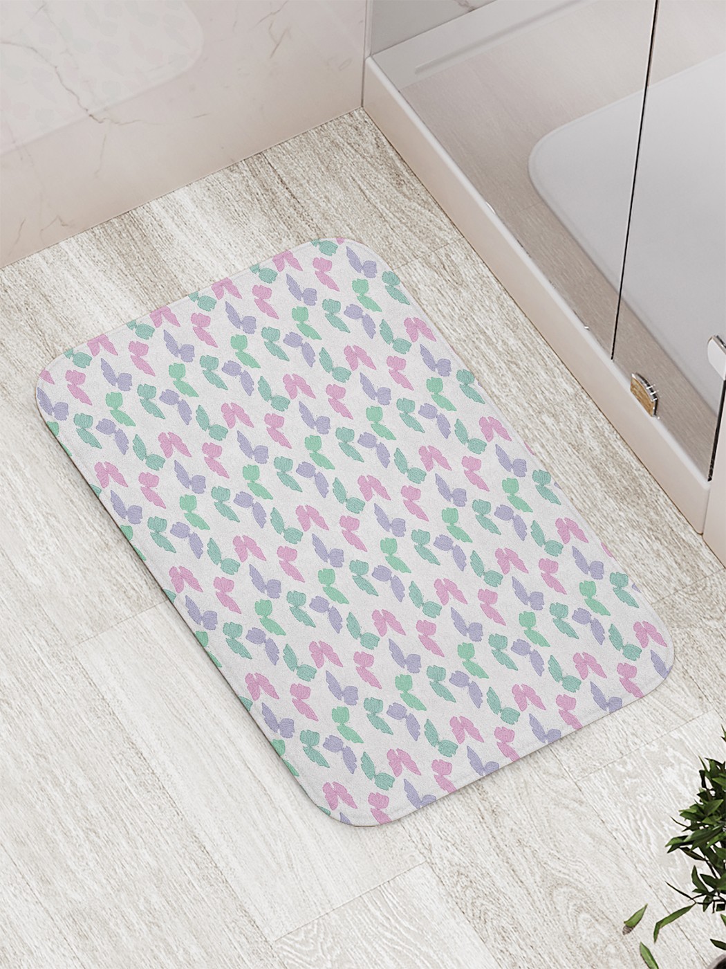 

Коврик противоскользящий для ванной, сауны, бассейна, 77х52 см bath_82422 JoyArty