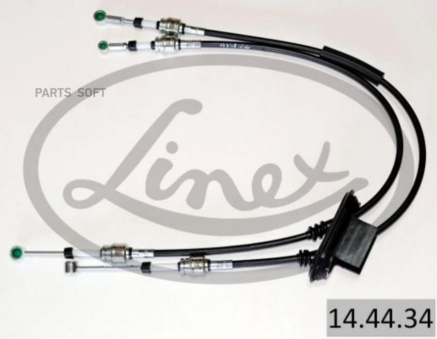 LINEX Трос КПП FIAT: DOBLO 1.6 02- 1140/1124