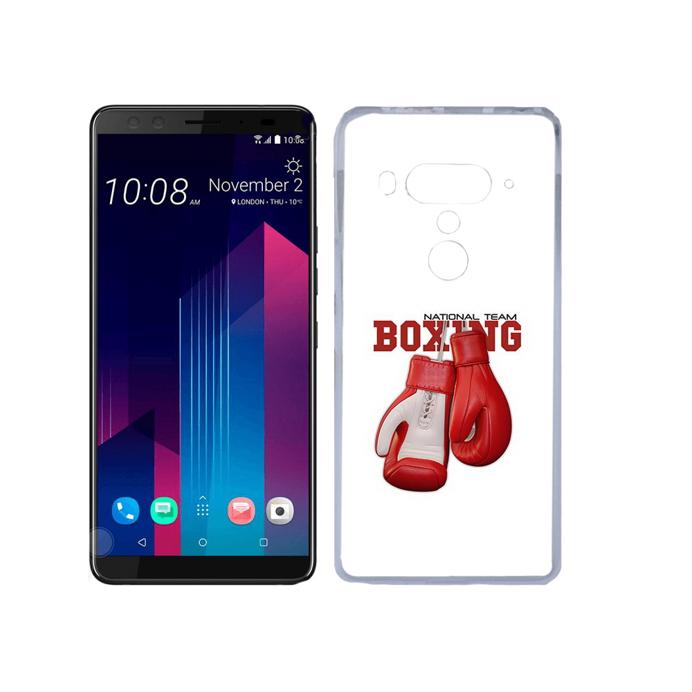 

Чехол MyPads Tocco для HTC U12+ боксерские перчатки, Прозрачный, Tocco