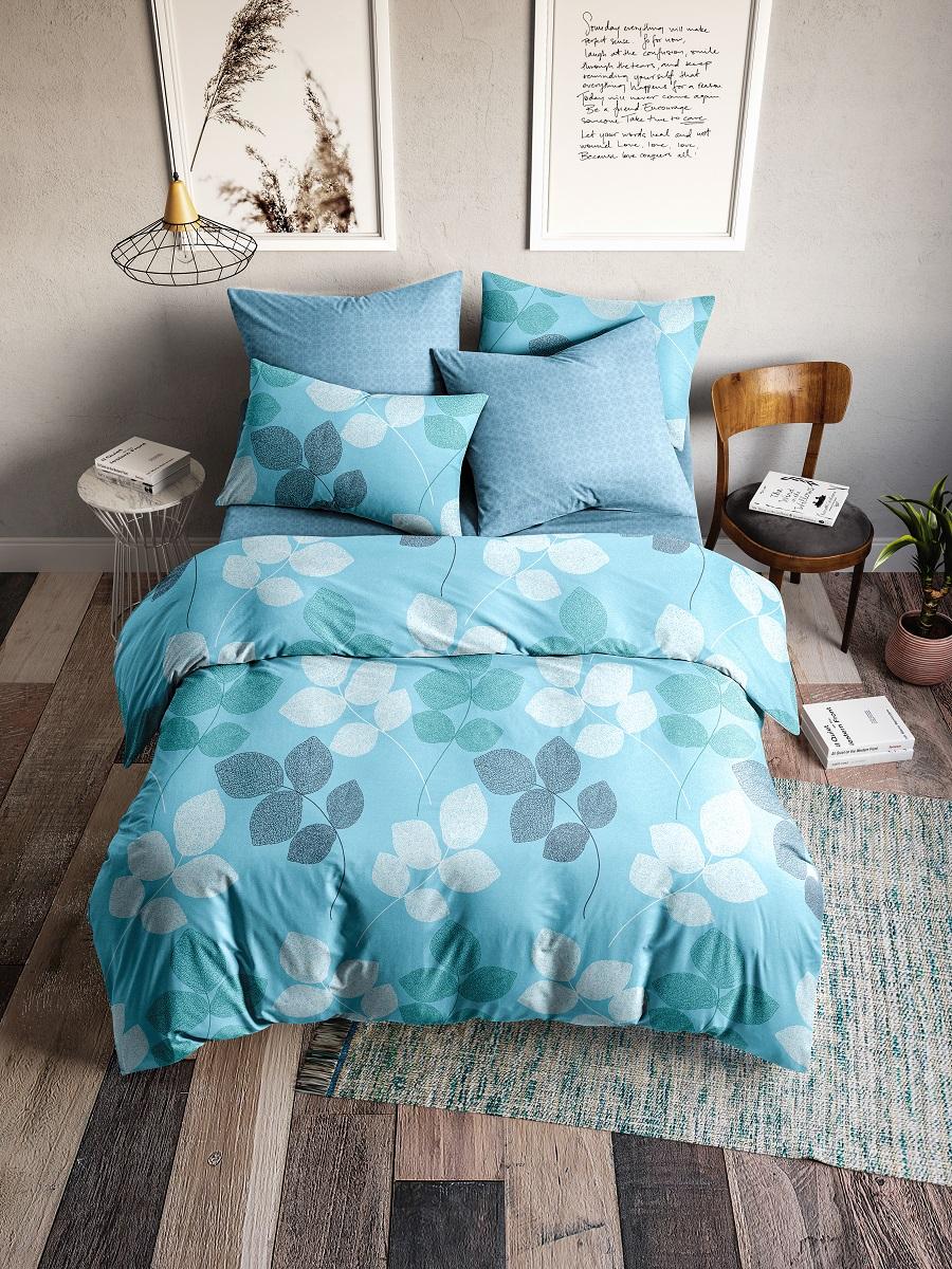 Комплект постельного белья Ночь Нежна Нежный шелест 7081 Поплин сем. 50х70