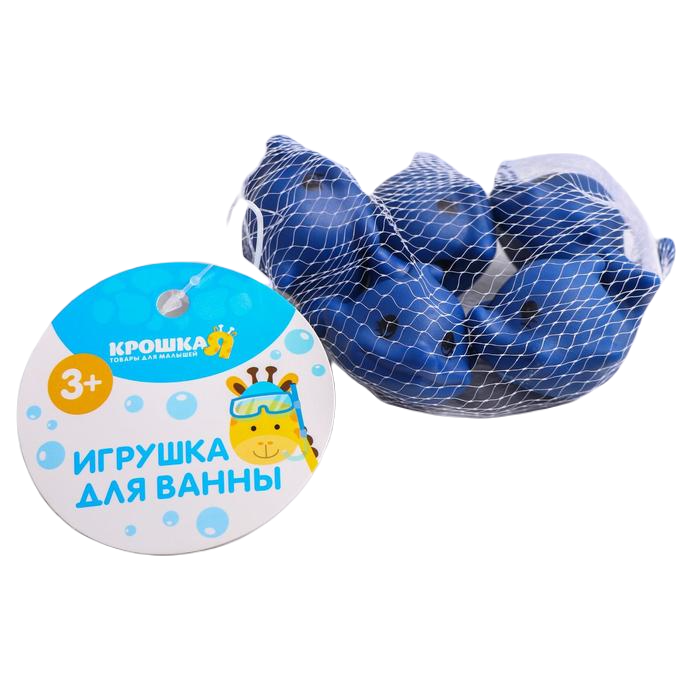 

Набор игрушек для купания Крошка Я Дельфинчики 5шт с пищалкой 616158, Разноцветный