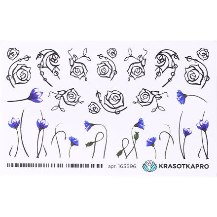 Купить Слайдер-дизайн №163596 «Цветы», KrasotkaPro