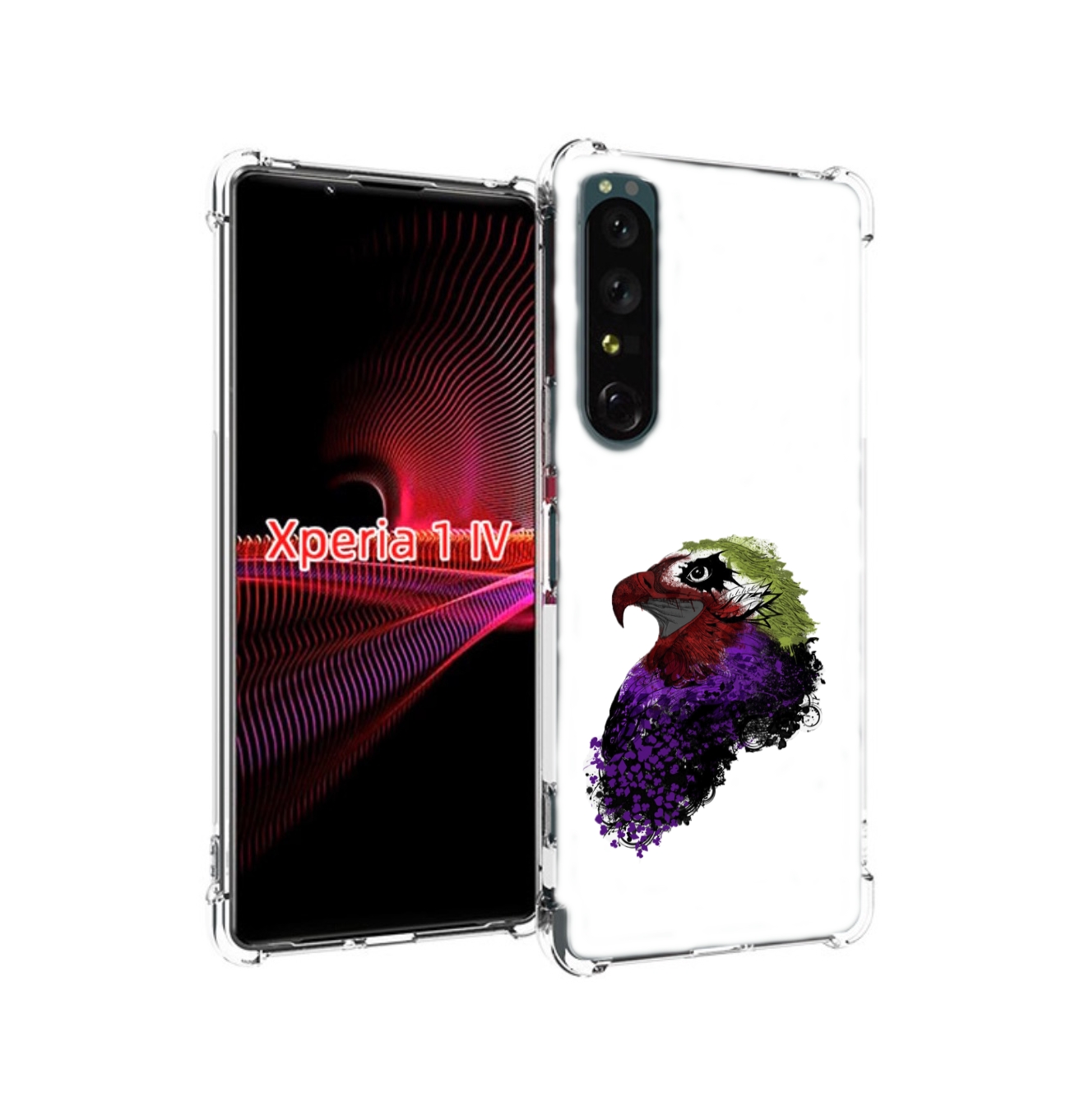 

Чехол накладка MyPads Орел для Sony Xperia 1 IV, Прозрачный, Tocco