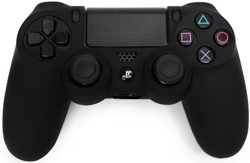 фото Чехол controller silicon case для геймпада sony dualshock 4 (черный) (ps4) nobrand