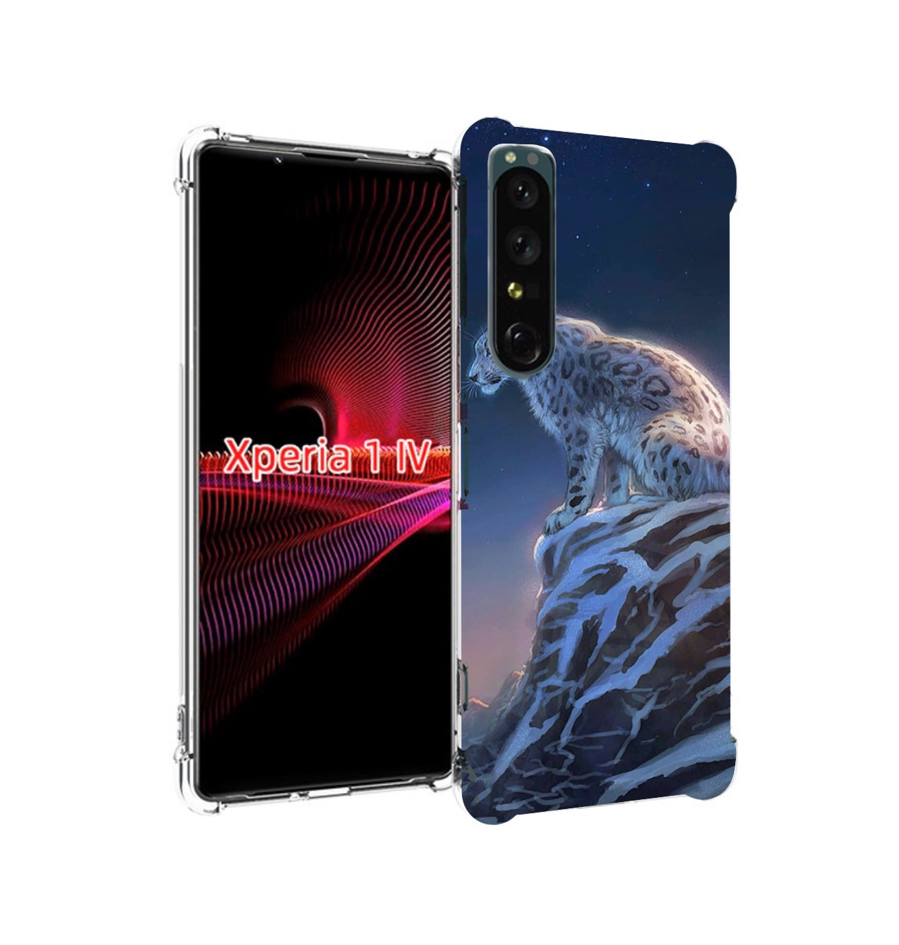 

Чехол накладка MyPads Одинокий-Барс для Sony Xperia 1 IV, Прозрачный, Tocco